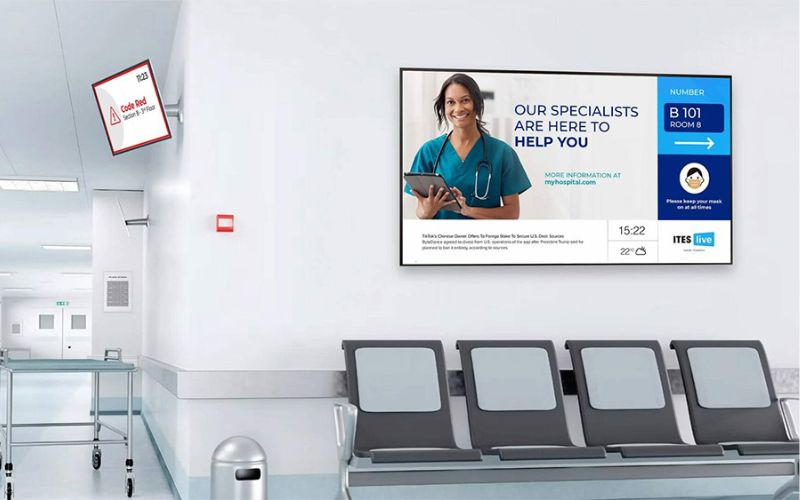 Màn hình quảng cáo LCD chính hãng – PEI